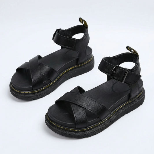 Orthopedic Chunky Strap Sandals