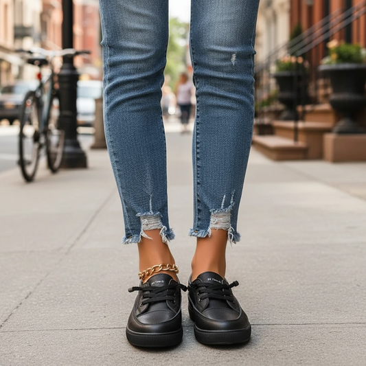 Women’s Orthopedic Lace-Up Low Top Sneakers