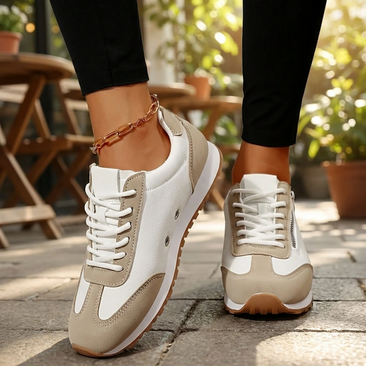 Arvella | Women’s Orthopedic Sneakers with Side Zipper