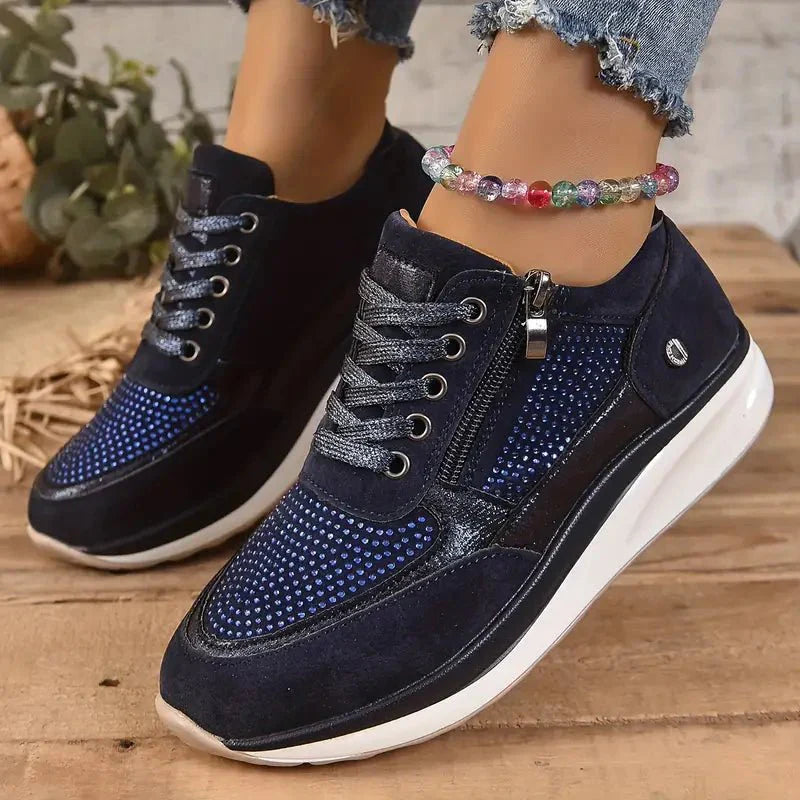 Morgan | Zip Lace Comfort Orthopedic Sneakers