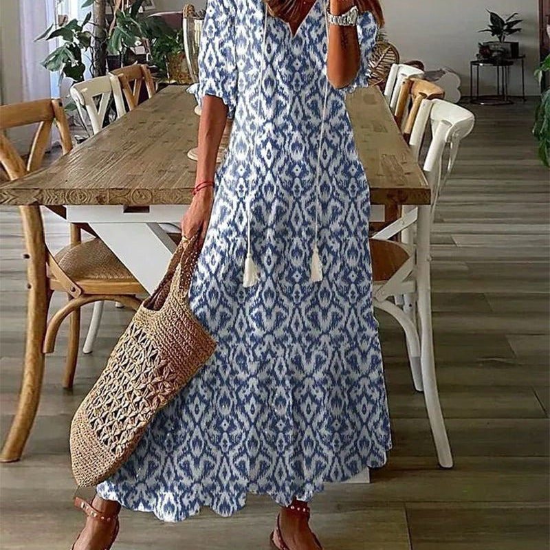 Elarisse | Women’s Romantic Bohemian Maxi Dress
