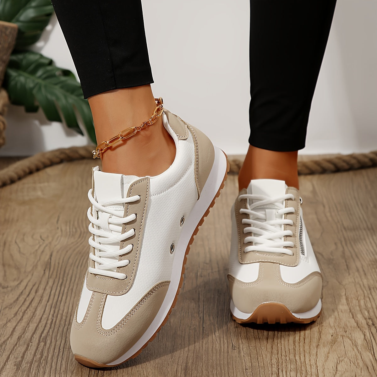 Arvella | Women’s Orthopedic Sneakers with Side Zipper