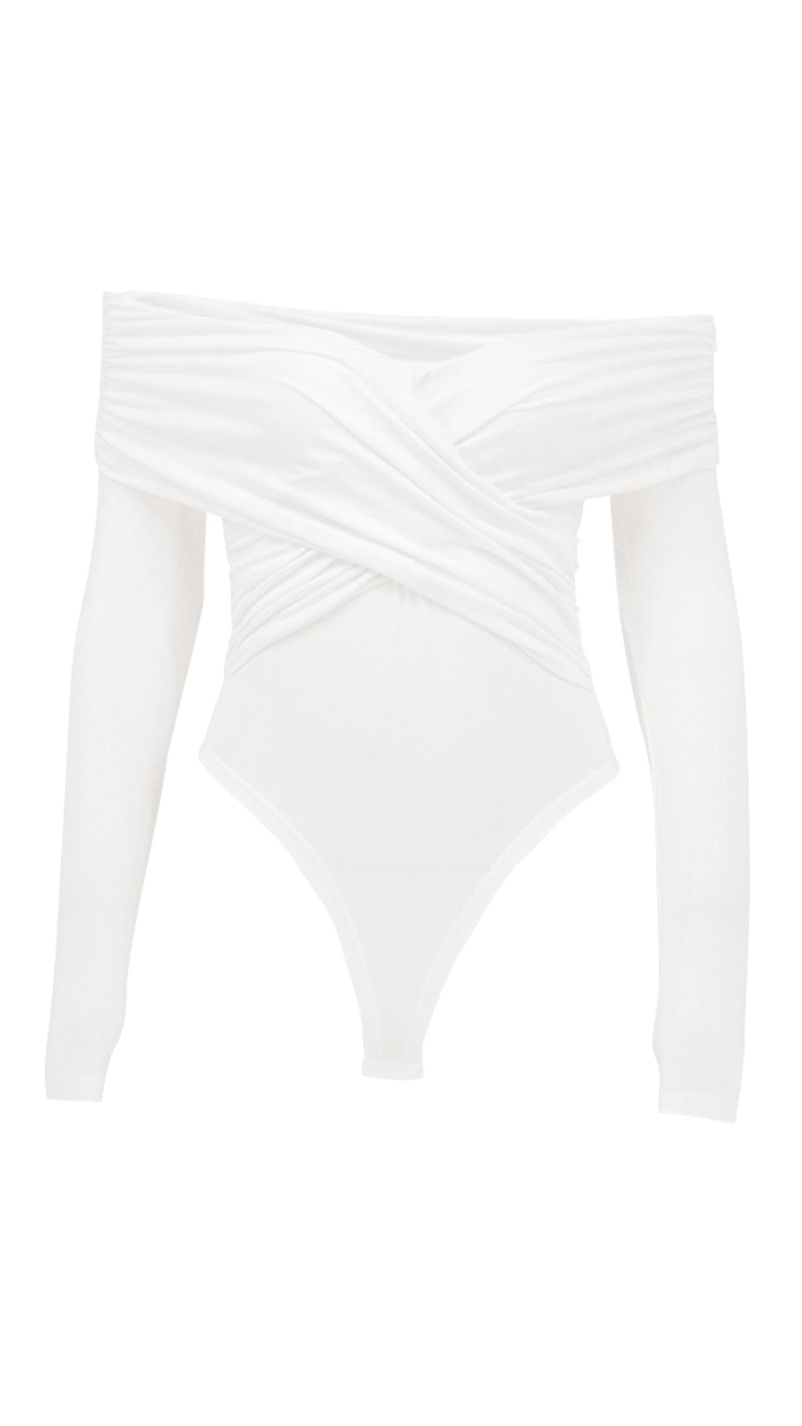 Zyrelle | Women’s Off Shoulder Draped Long Sleeve Top