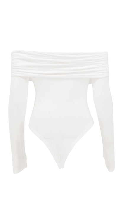 Zyrelle | Women’s Off Shoulder Draped Long Sleeve Top