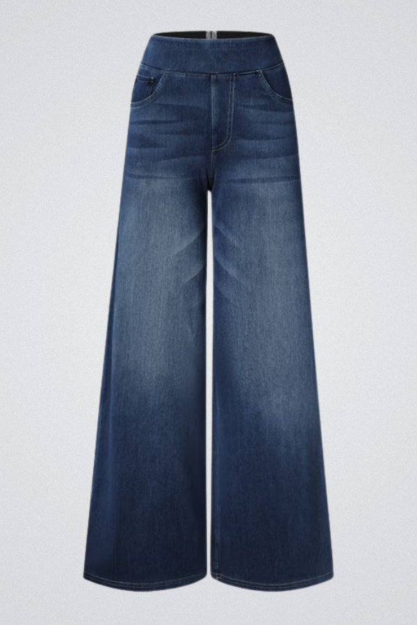 Elowen | Women’s High Waist Wide Leg Jeans