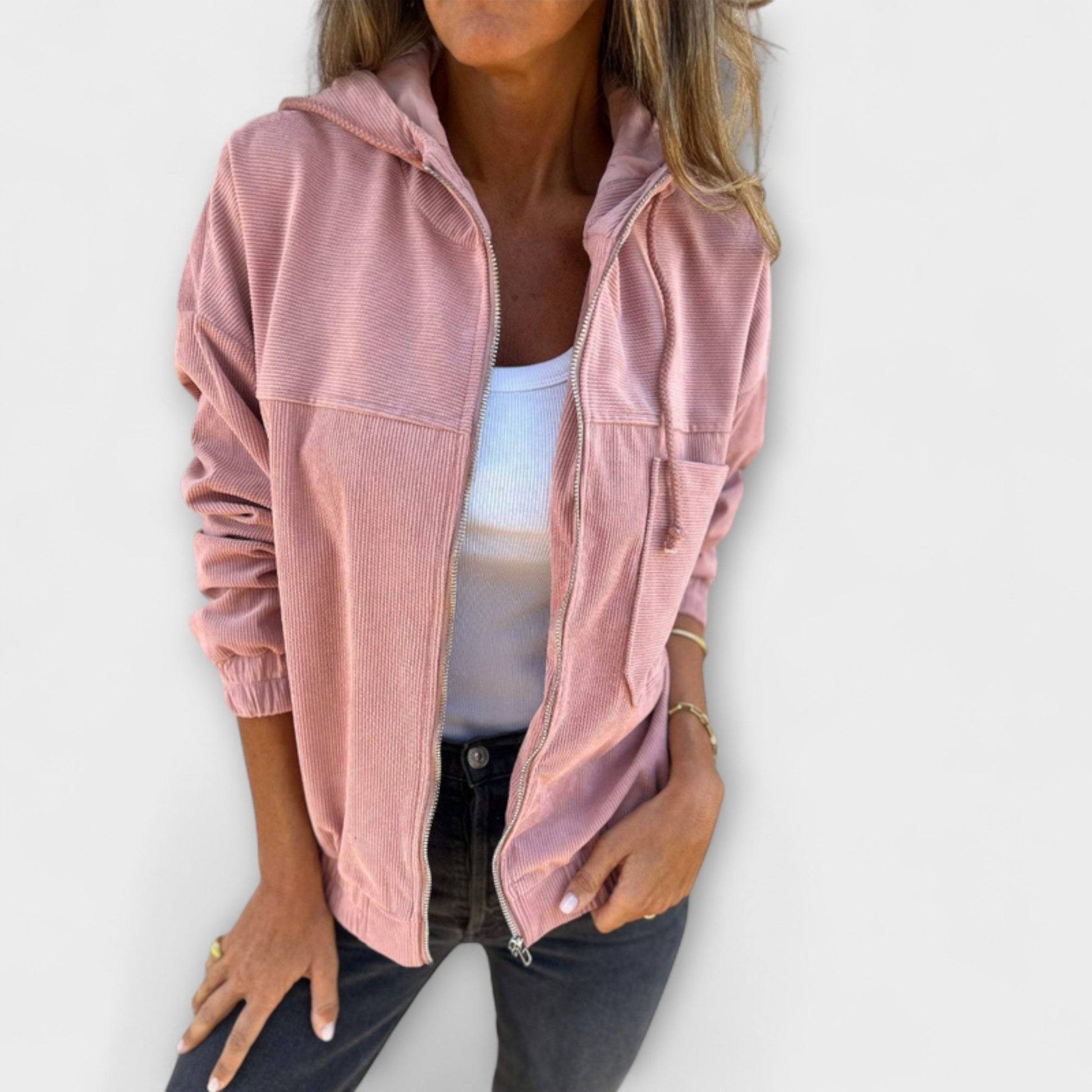 Calyra | Women’s Relaxed Zip Hoodie Jacket