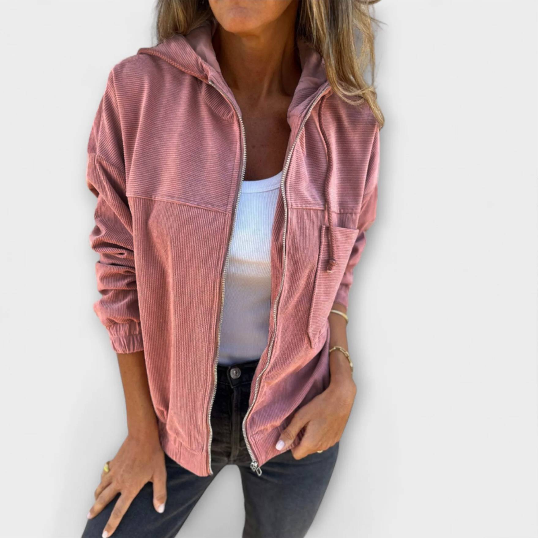 Calyra | Women’s Relaxed Zip Hoodie Jacket