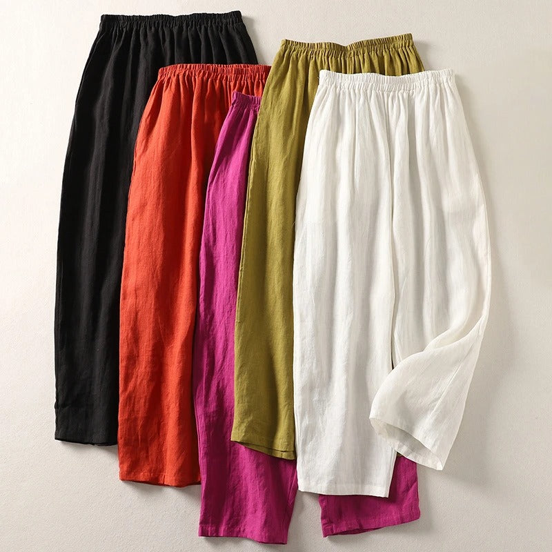 Arvessa | Women’s Relaxed Wide-Leg Summer Pants