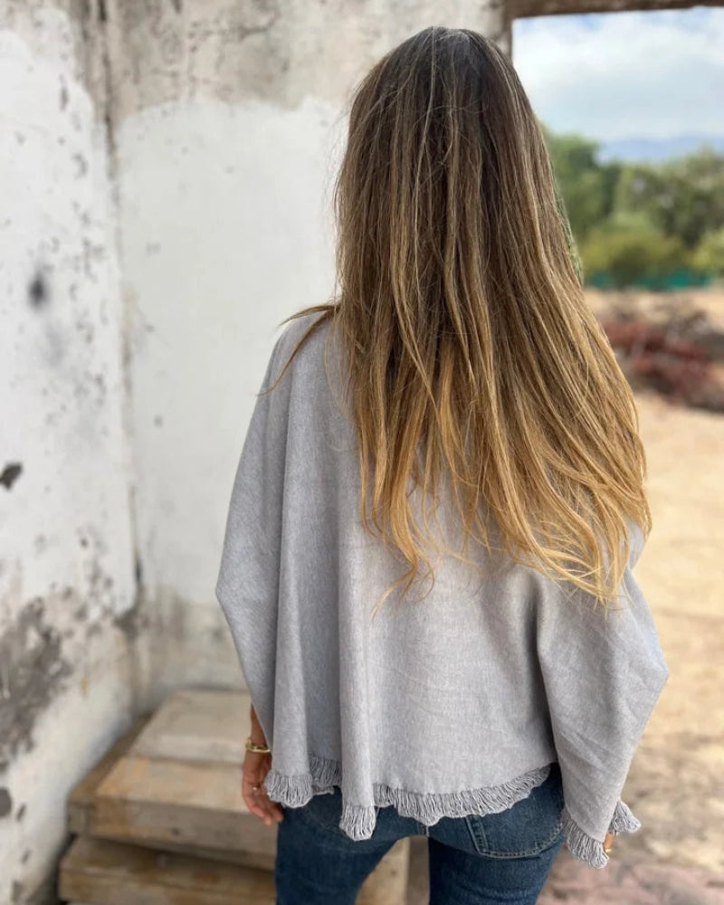 Nerisse | Women’s Relaxed Knit Batwing Sleeve Top