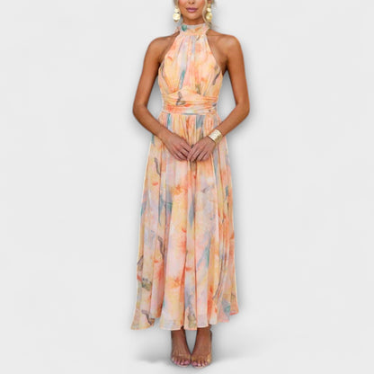 Aurevyn | Women’s Halter Maxi Dress
