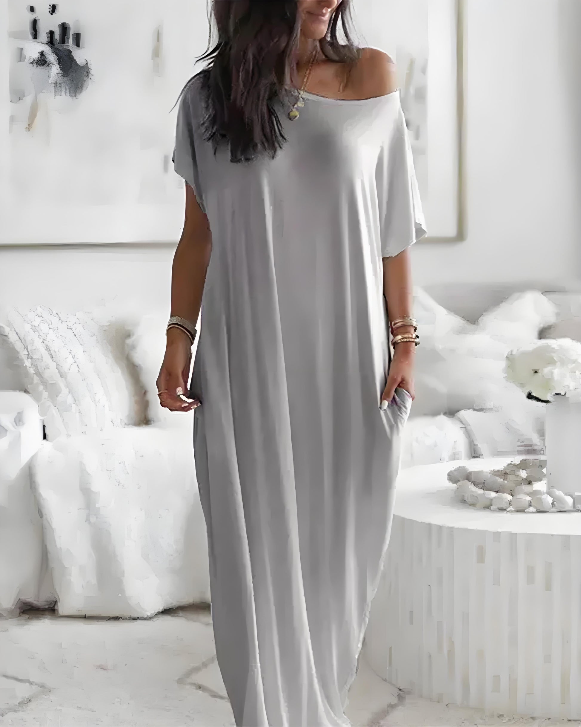 Solivra | Women’s Relaxed Maxi Dress