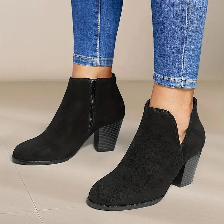 Blair | Classic Block Heel Ankle Boots