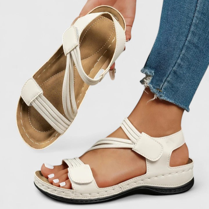 Women’s Orthopedic Sandals with Crisscross Straps