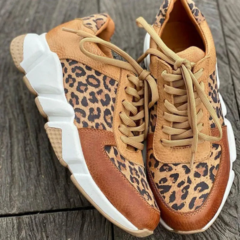 Nancy | Women’s Orthopedic Chunky Lace-Up Sneakers