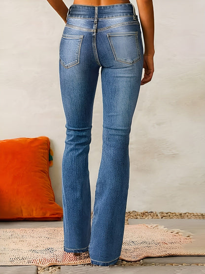 Marie | Women’s High Waist Flared Jeans