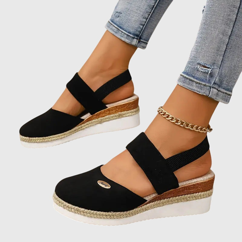 Taylor | Supportive Orthopedic Closed-Toe Strap Sandals
