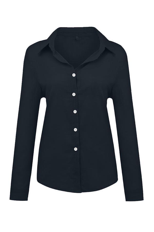 Elowen | Women’s Relaxed Button-Front Airy Blouse