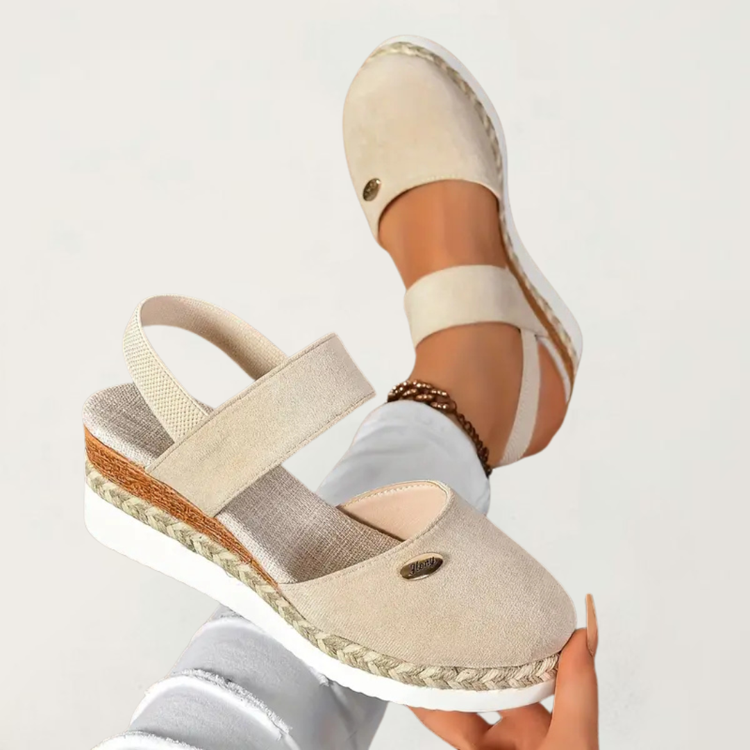 Taylor | Supportive Orthopedic Closed-Toe Strap Sandals