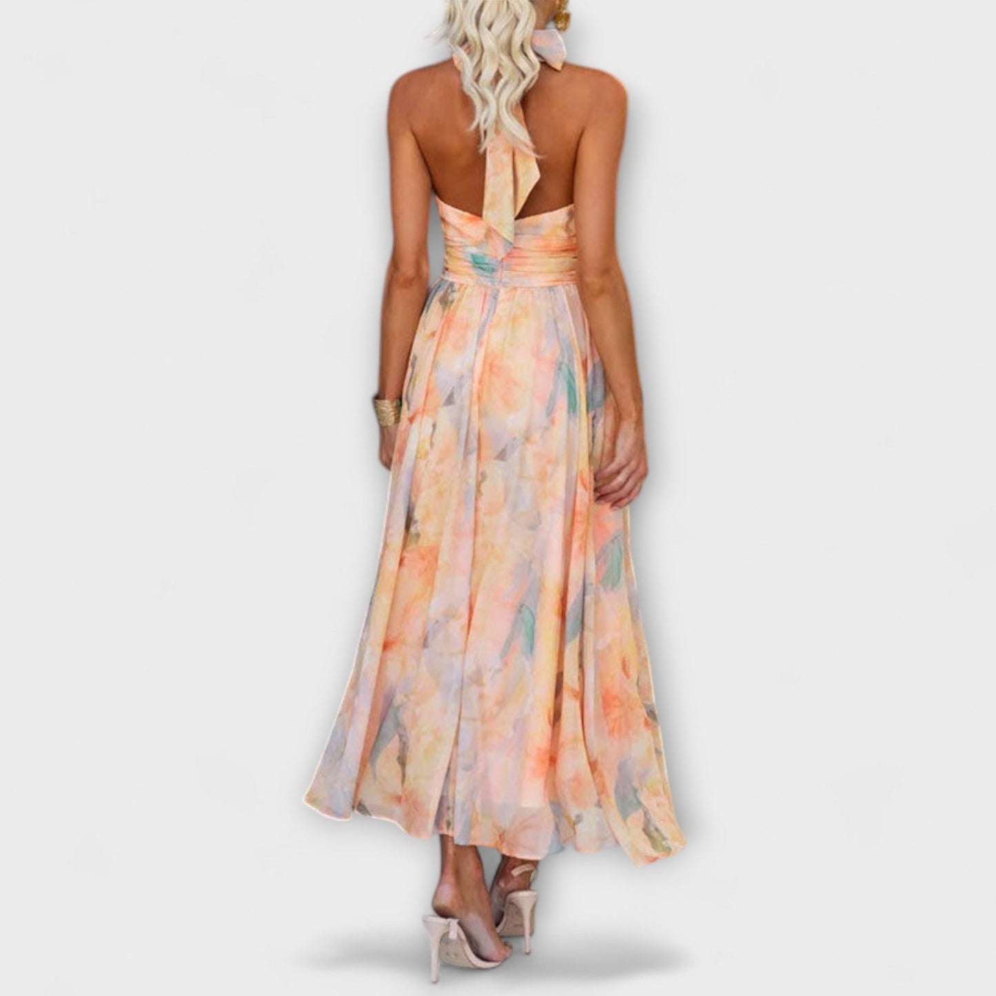 Aurevyn | Women’s Halter Maxi Dress