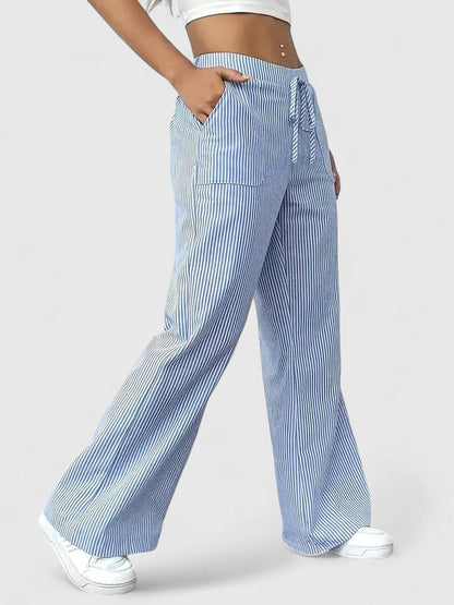 Hanna | Women’s Striped Summer Pants