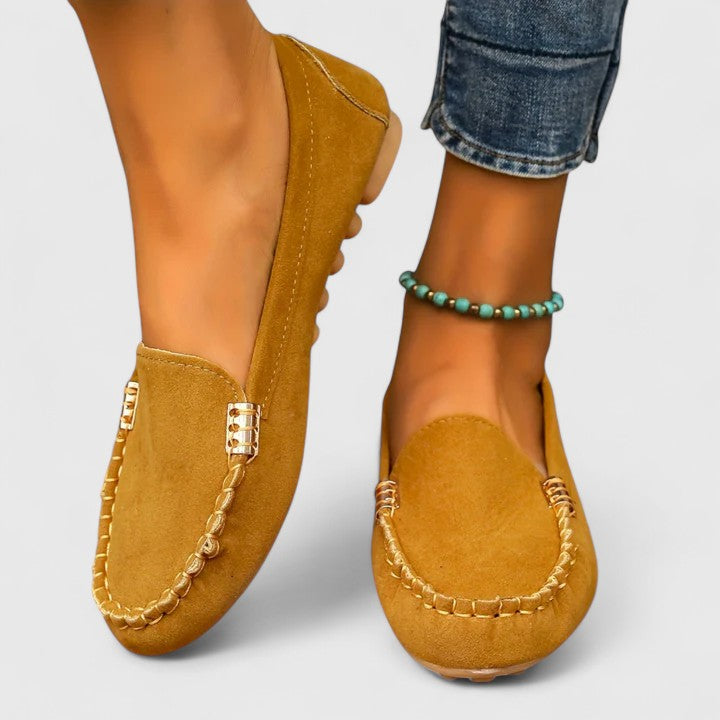 Women’s Slip-On Loafers – Lightweight Casual Everyday Shoes