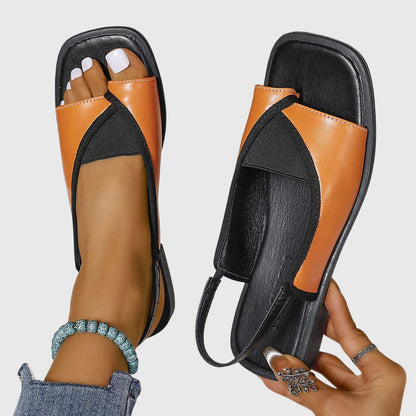 Women’s Orthopedic Slingback Sandals with Elastic Panel