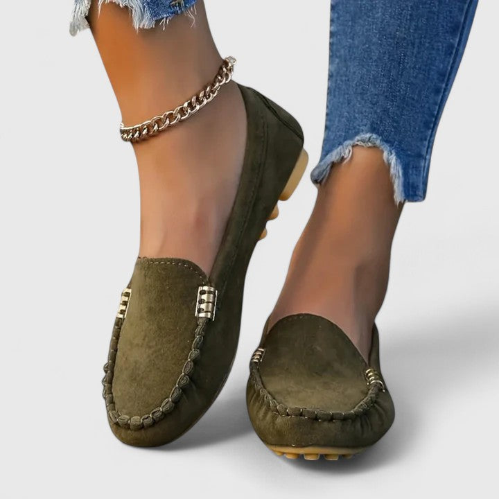 Women’s Slip-On Loafers – Lightweight Casual Everyday Shoes