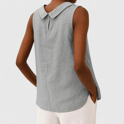 Women’s Summer Round Neck Top – Relaxed Everyday Blouse
