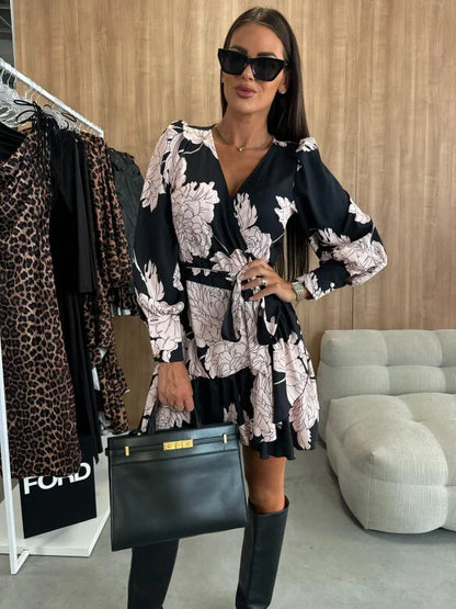 Tessa | Women’s Floral Wrap Mini Dress