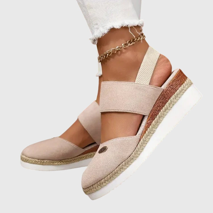 Taylor | Supportive Orthopedic Closed-Toe Strap Sandals