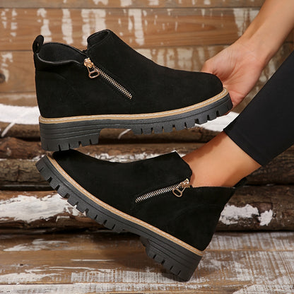 Jordan | Women’s Orthopedic Ankle Boots with Side Zipper