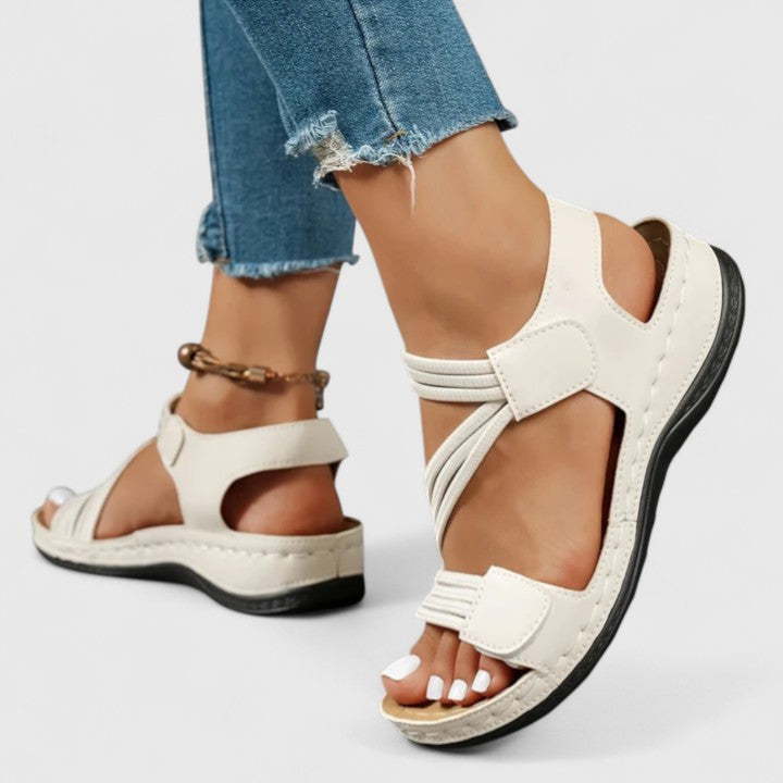 Women’s Orthopedic Sandals with Crisscross Straps