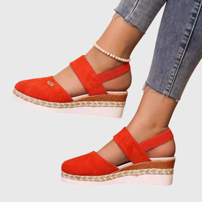 Taylor | Supportive Orthopedic Closed-Toe Strap Sandals