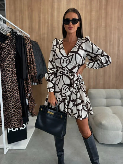 Tessa | Women’s Floral Wrap Mini Dress