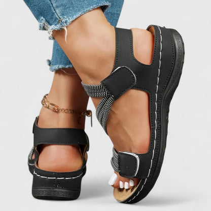 Women’s Orthopedic Sandals with Crisscross Straps