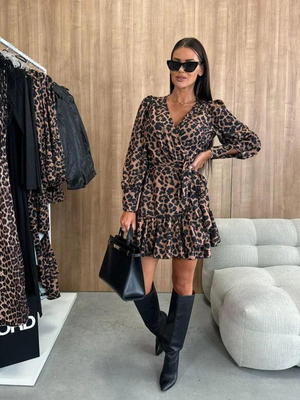 Tessa | Women’s Floral Wrap Mini Dress