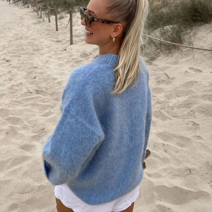 Oversized Cozy Knit Women Sweater