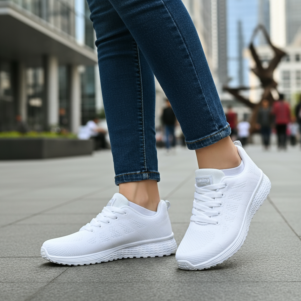 Quinn | Women’s Lightweight Knit Comfort Sneakers