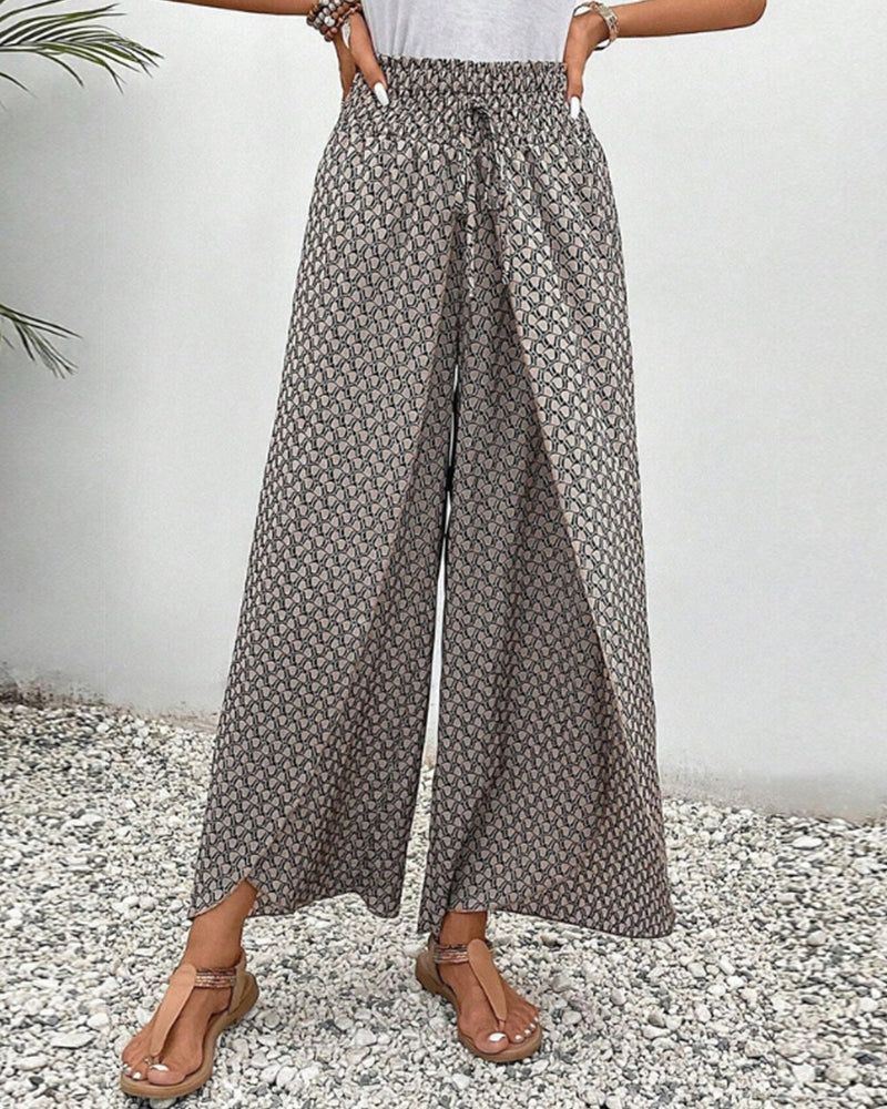 Women's Wide Leg Pants – Relaxed Summer Trousers
