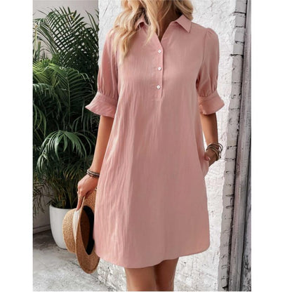 Neritha | Women’s Button Shirt Dress