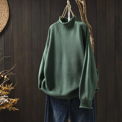 Oversized Knit Cozy Women Sweater