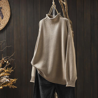 Oversized Knit Cozy Women Sweater