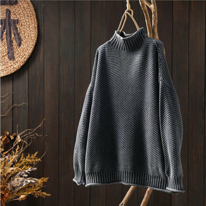 Oversized Knit Cozy Women Sweater