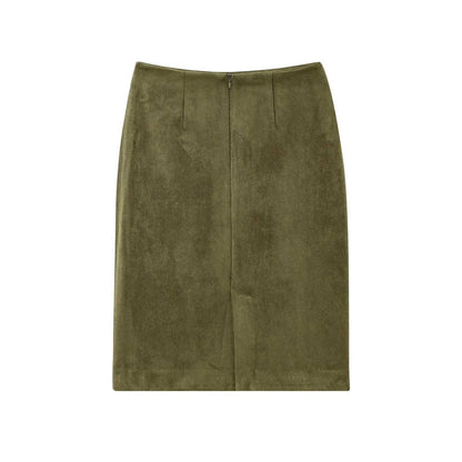Virelle | Women’s Straight Cut Midi Skirt