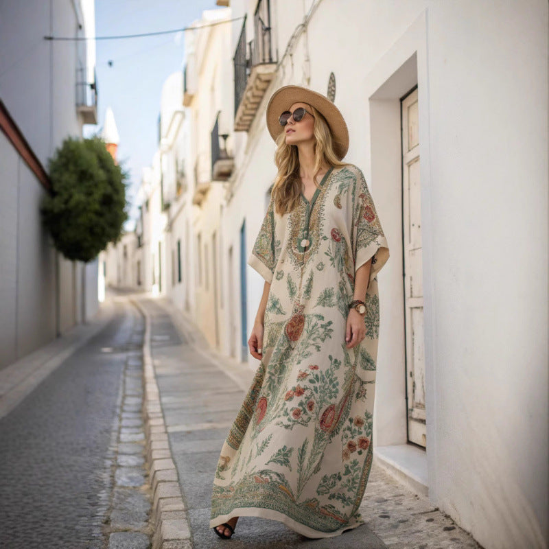Solivane | Women’s Bohemian Maxi Dress