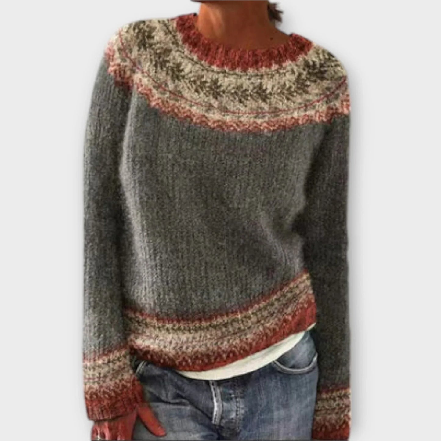 Vintage Knit Women Sweater