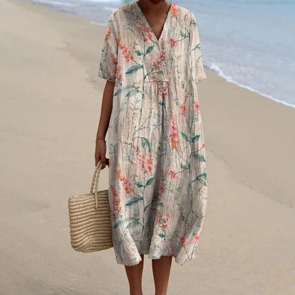 Zephyra | Women’s Floral Summer Midi Dress