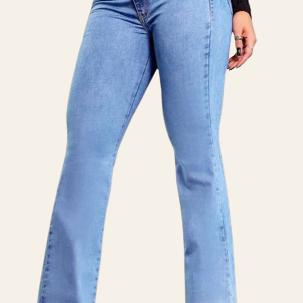 Veloria | Women’s High-Waist Straight-Leg Jeans