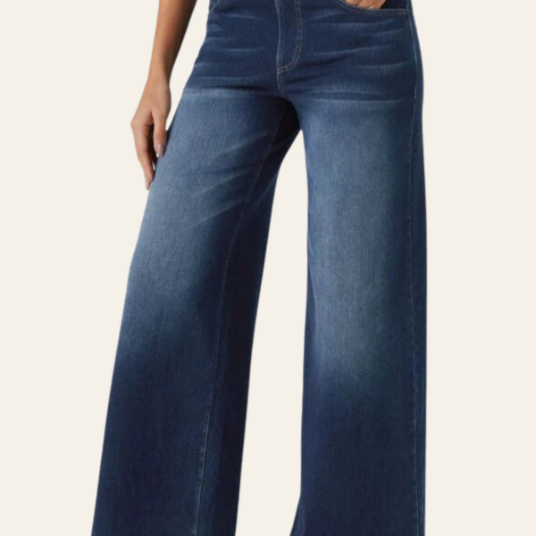 Elowen | Women’s High Waist Wide Leg Jeans