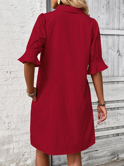 Neritha | Women’s Button Shirt Dress